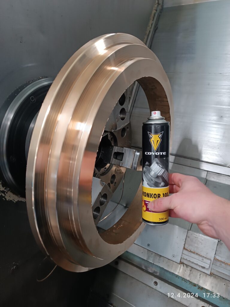 Bronzová příruba